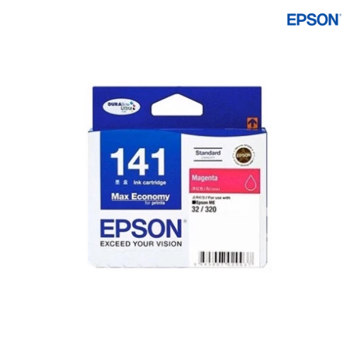 ตลับหมึกอิงค์เจ็ท Epson Original Ink Cartridge 141 Magenta, T141390